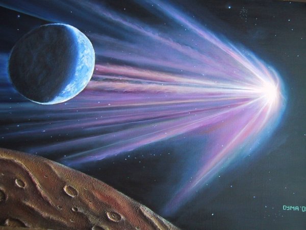 Полет кометы