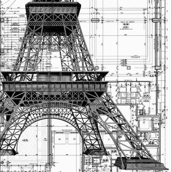 Чертеж эльфивой башни