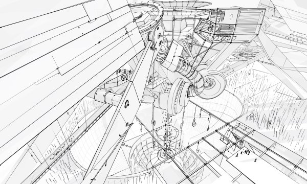 Абстрактный чертеж