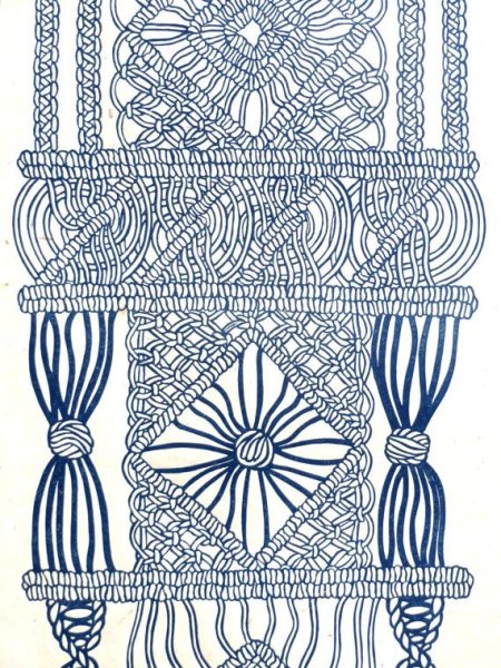 Ажурное макраме