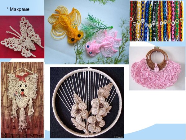 Узоры макраме схемы