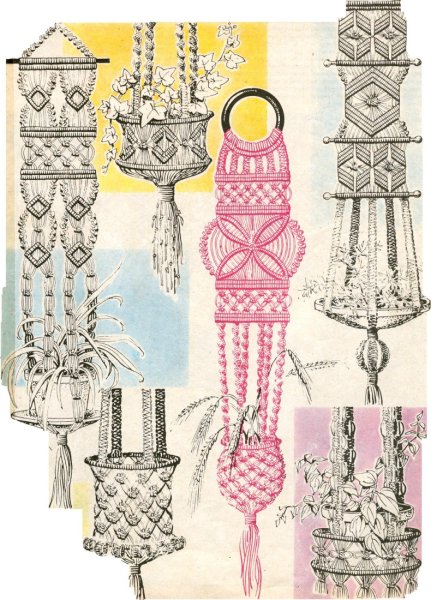 Базовые узлы макраме