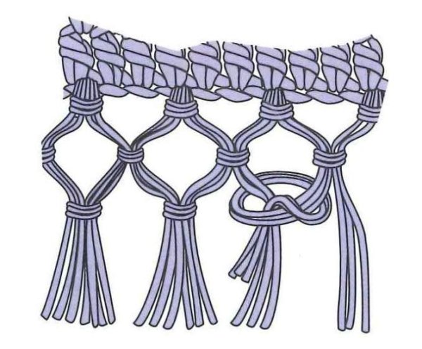 Макраме фестоны