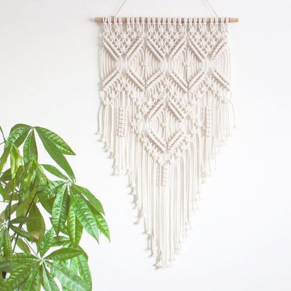 Узелковое плетение украшение