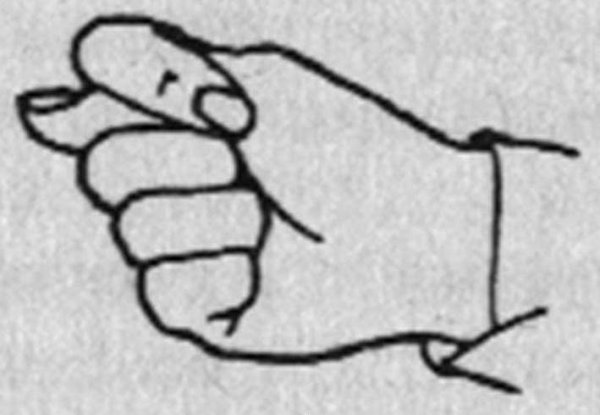 Фига из пальцев