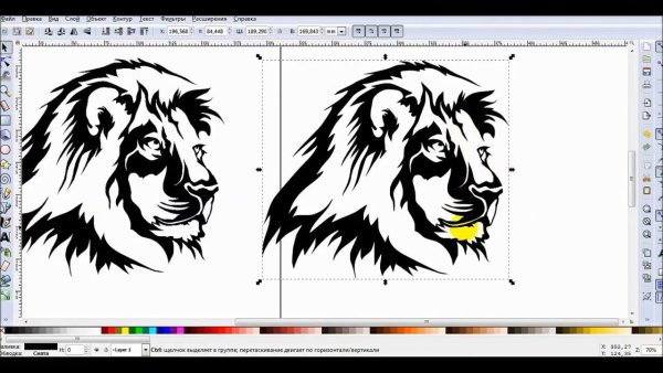 Векторный рисунок в кореле