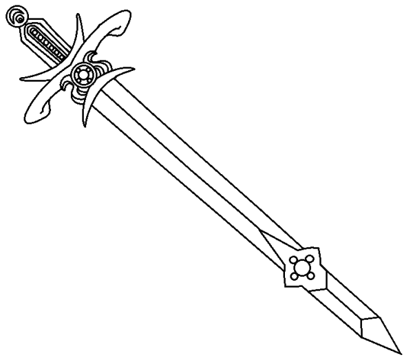 Шпага эскиз