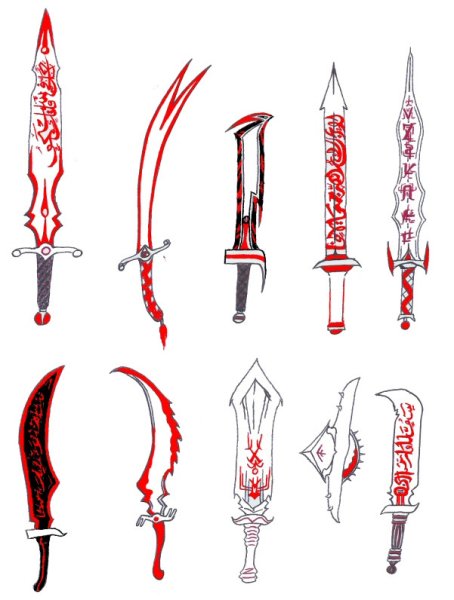 Наброски мечей