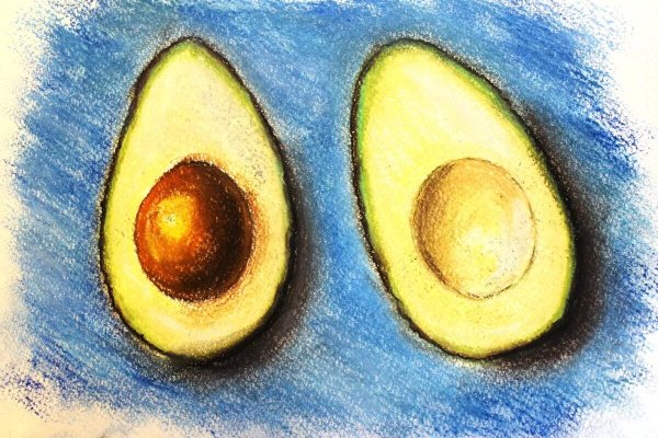 Авокадо прикольные