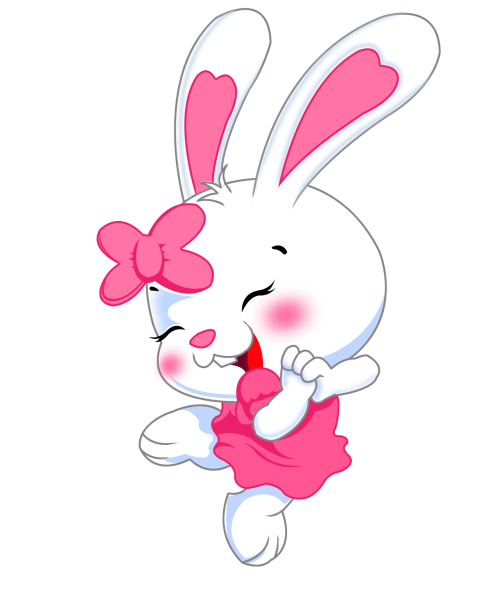 Зайчик мультяшный