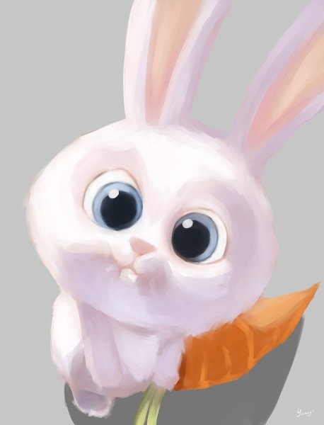 День рождения зайчика