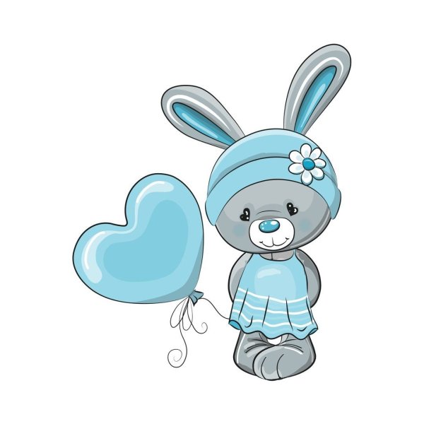 Зайка рисунок