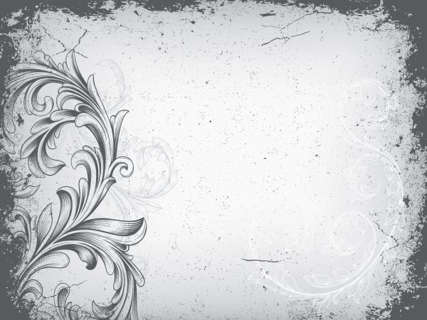 Серый фон с узорами