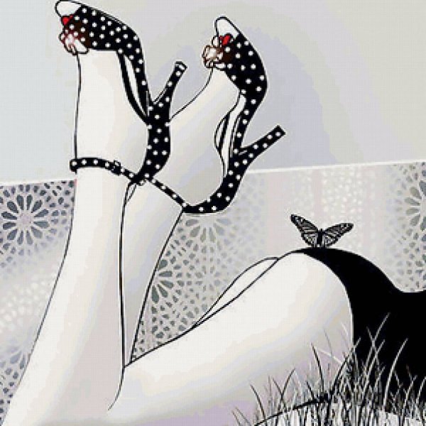 Женские ножки арт