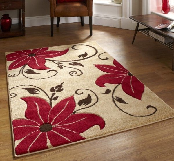 Ковер с цветочным узором