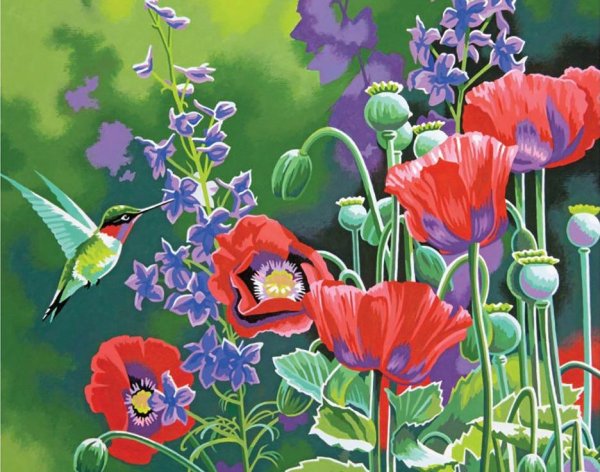 Рисунки красками