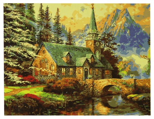 Томас Кинкейд домик в лесу