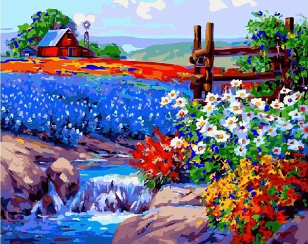 Яркий пейзаж