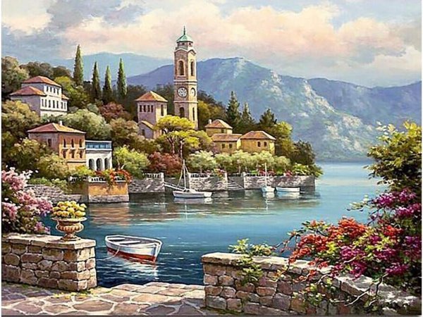 Рисование картин по номерам