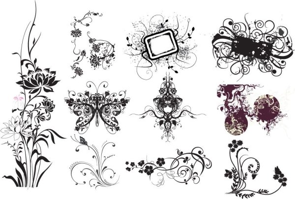 Цветной орнамент