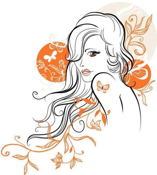 Орнамент цветы