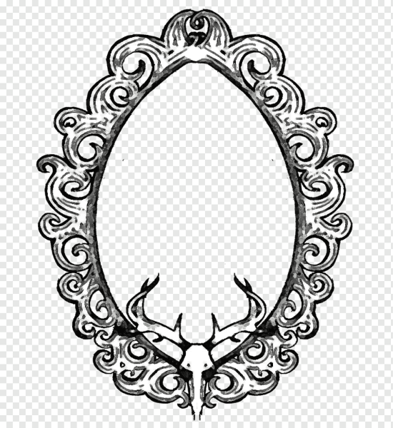 Овальный узор