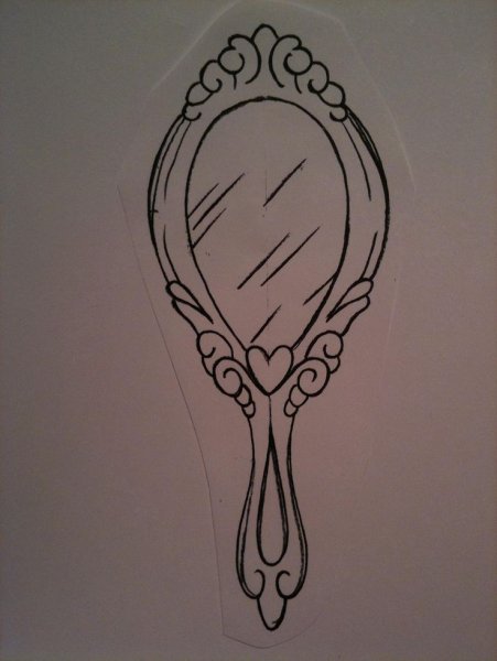 Зеркало для рисования