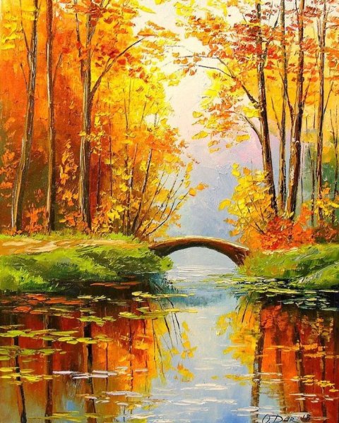 Пейзажи природы живопись