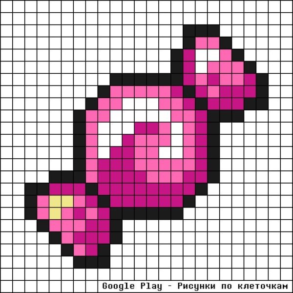 Рисунки по клеточкам