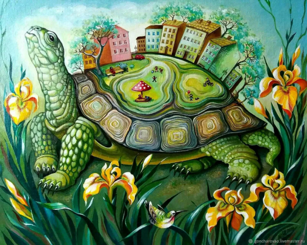 Черепаха иллюстрация