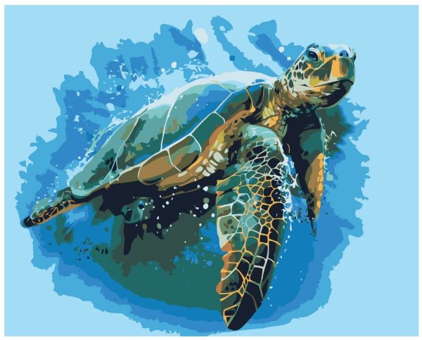 Картина черепаха