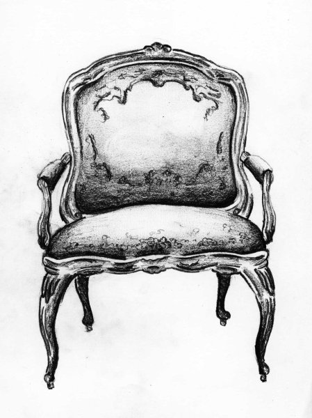 Эскиз кресла