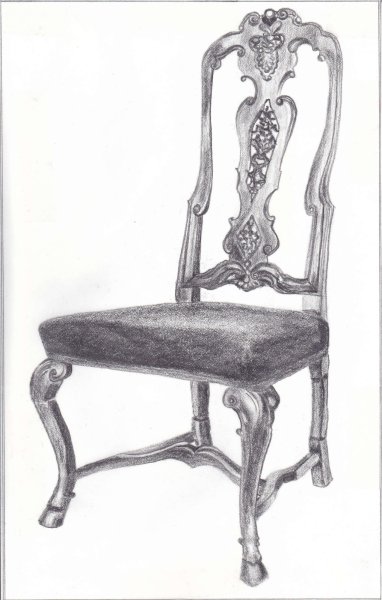 Зарисовки красивых стульев