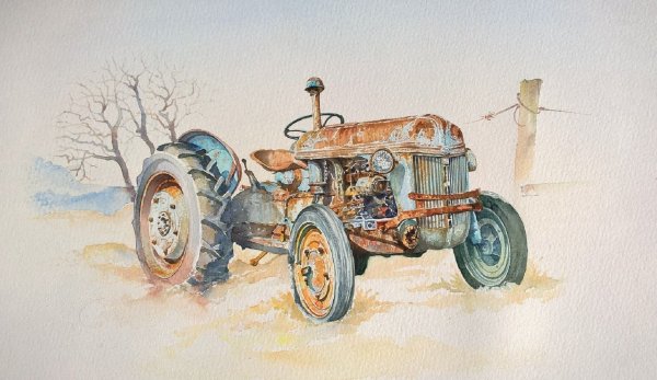 Современные трактора арт