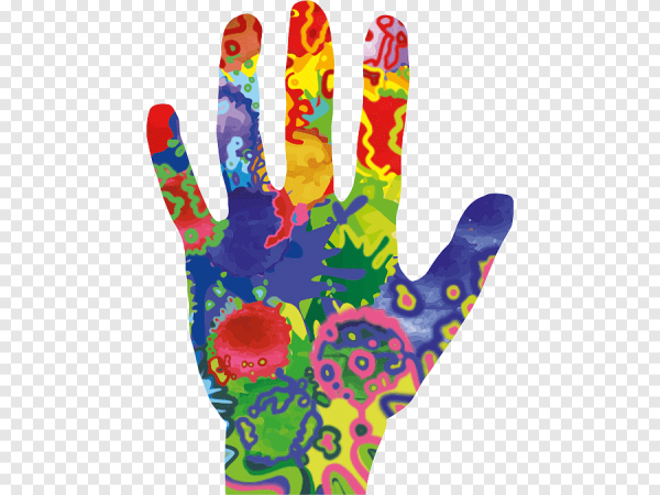 Разноцветные руки