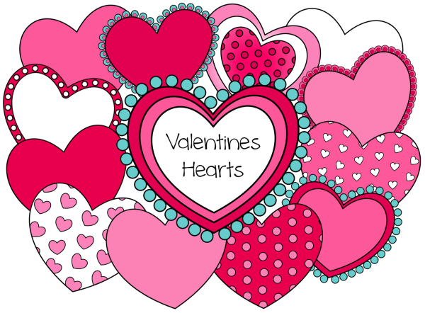 Сердечки с надписями