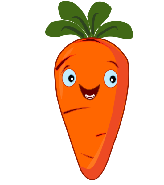 Морковка мультяшка