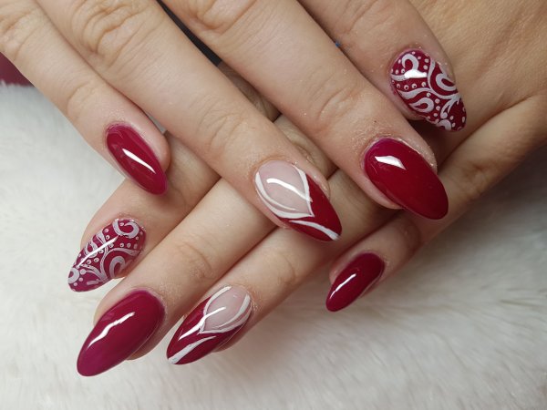 Шеллак бордо вишня 2020