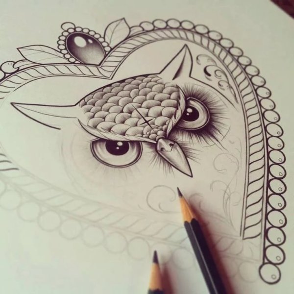 Сложные но красивые рисунки