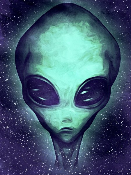 Инопланетные рисунки карандашом