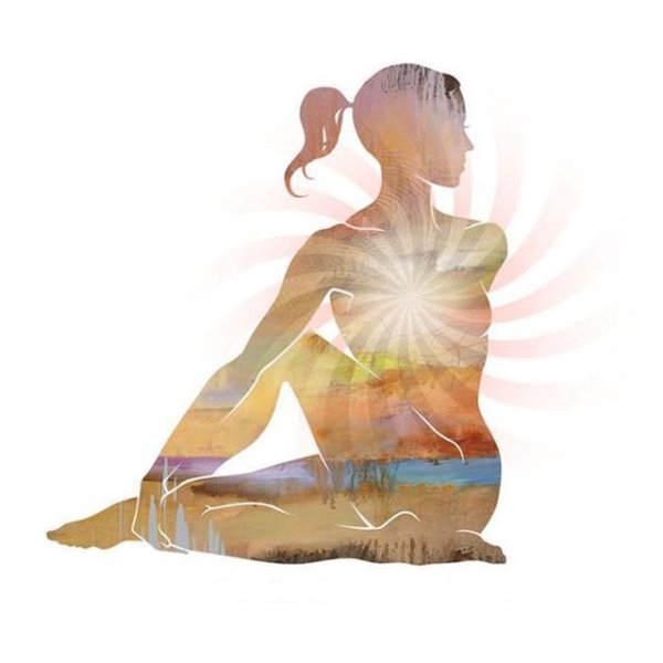 Йога женщина иллюстраций