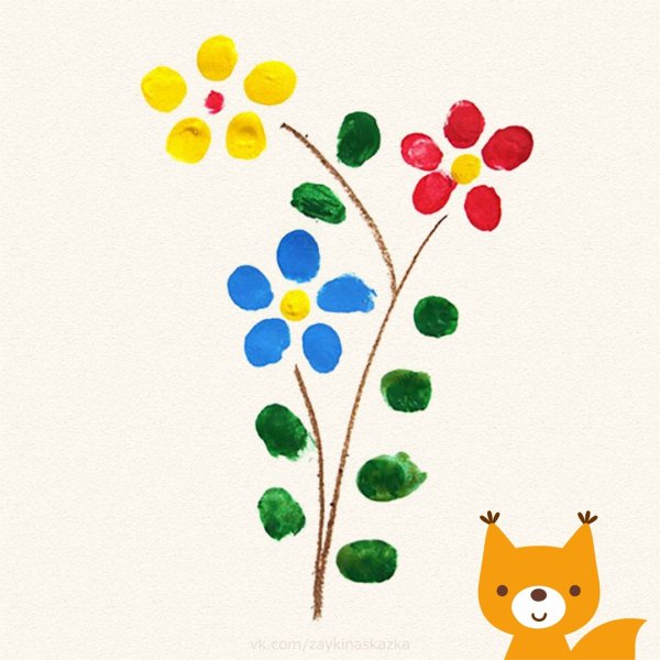 Рисование пальчиками