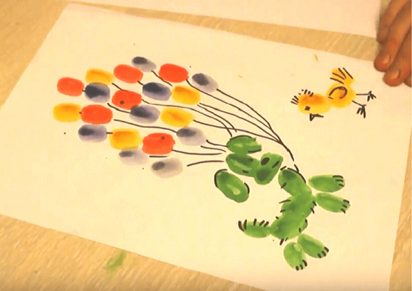 Пальчиковая живопись для детей