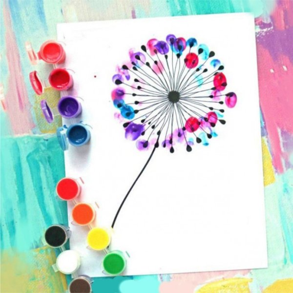 Рисование пальчиками