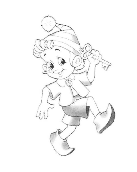 Герои сказки золотой ключик