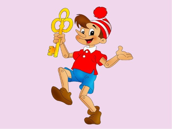 Золотой ключик или приключения Буратино картинки раскраски для детей