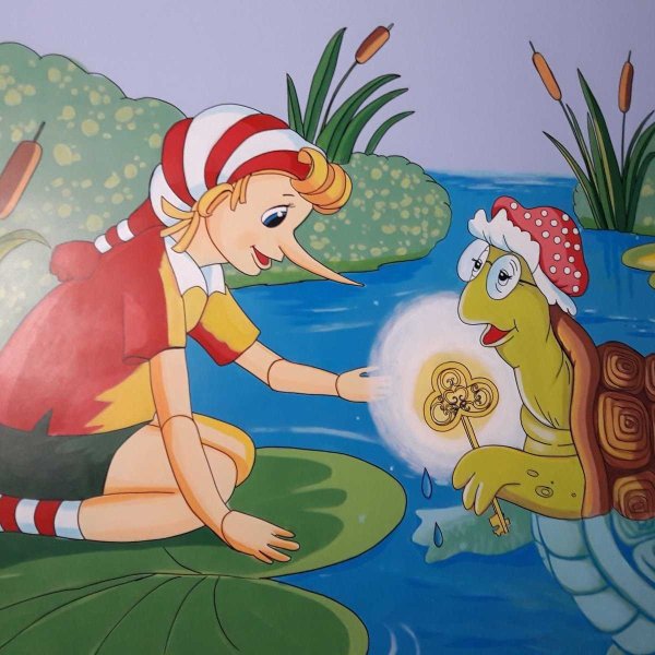 Нарисовать Буратино