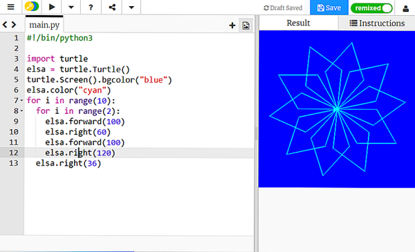 Модуль Turtle в питоне