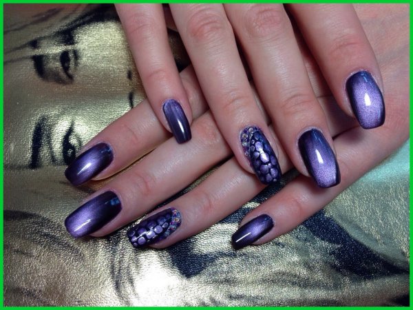 Гель лак Кошкин глаз