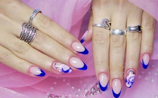 Голубой френч